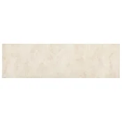 vidaXL Kuhinjska preproga kremni beton 150 x 45 cm 100% poliamid