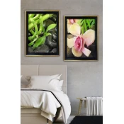 WALLXPERT Dekorativna slika u okviru (2 komada) SYC7436502515514
