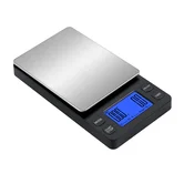 INF Mini digitalna tehtnica kavna tehtnica za polnjenje 2 kg/0,1 g Black, (21247868)