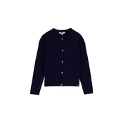 WE Fashion Pletena jopa temno modra
