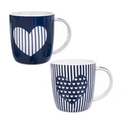 Orion Set 2 elegantnih porcelanastih skodelic z edinstvenim dizajnom