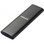 Philips SSD disk eksterni 250GB, ultra speed, space grey