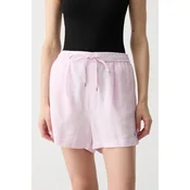 Polo Ralph Lauren kratke hlače ženske lanene LINEN-WVN-SHORTS