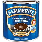 Hammerite barva za kovino Straight to Rust, sijajno rjava, 0,25 l