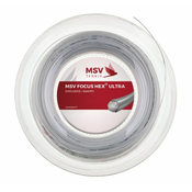 MSV Focus HEX Ultra teniška pletenica 200 m bela premer 1,20