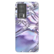 Silikonski prozorni ovitek za Xiaomi Poco F5 Pro 5G - Iridescent bubbles