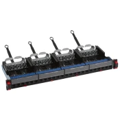 LCS3 patch panel 24xRJ45 (6xRJ45 moduli) Cat6 UTP 1U brzi prikljucci