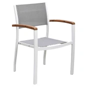 Gardenson Vrtni Stol Naxos, 2 Kos, Aluminij