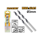 Ingco dbt1200034 hss burgija za metal 2/1 3mm ( DBT1200034 )