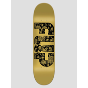 Flip Team Metallic Yellow 8.0X31.50 Skateboard deska uni