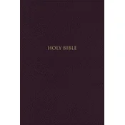 KJV, Thompson Chain-Reference Bible, Handy Size, Leathersoft, Burgundy, Red Letter, Thumb Indexed, Comfort Print