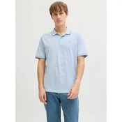 JJ Rebel Muška polo majica 12271166, Svijetloplava