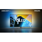 Philips 77OLED819/12 OLED 4K Ambilight TV (model 2024/25) - Philips - 77 - Komplet za čiščenje TV zaslona (čistilo + krpa iz mikrovlaken)