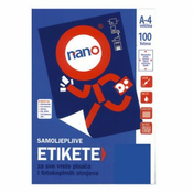 Etikete za laserske i ink-jet pisaee Nano, N-204, 64x34 mm, 100/1