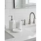 Aberto Design Set za kupatilo, 3 komada, Beli