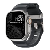 NOMAD Nomad, Vodoodporen športni pašček 49mm za Apple Watch model Rocky Point, Srebrna, (5000275610)