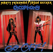 Cacophony - Go Off ! (Yellow with Black Splatter Coloured) (Limited Edition) (LP)