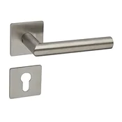 Vratno okovje COBRA VISION-S - FLAT ROSE (IN - inox), klika-klika, WC ključ, COBRA IN (nerjaveče jeklo)