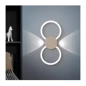 Eglo 902127 - LED stenska svetilka VENTICELLO LED/20W/230V + LED/0,91W bežna