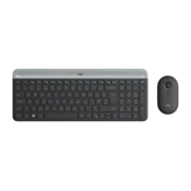 LOGITECH MK470 Wireless Desktop YU Graphite tastatura + miš