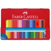Akvarelne lesene barvice Faber-Castell/Grip set 48 barv