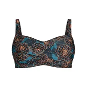 Swim by Zizzi Bikini zgornji del svetlo modra/črna