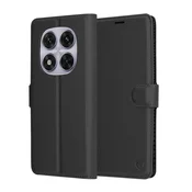 Etui Techsuit Leather Folio za Xiaomi Redmi Note 15 Pro 4G - črn