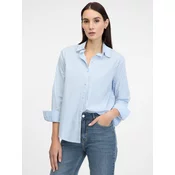 Light blue womens striped shirt ORSAY - Womens