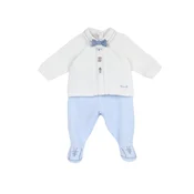 Chicco Komplet svetlo modra/bela