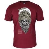 011Shop Muška majica kratkih rukava, Vidi lave, Bordo