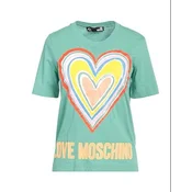 Love Moschino Ženska majica kratkih rukava W4F153OM3876-R07, Zelena