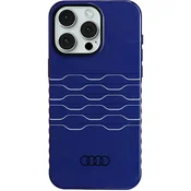 Audi Ovitek Audi MagSafe za iPhone 15 Pro Max, moder