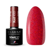CLARESA hibridni lak za nohte RDEČ 430 -5 g
