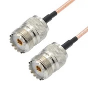 shumee Pigtail UHF vtičnica/UHF vtičnica RG316 50 cm