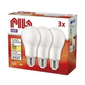 Set od 3 LED žarulje Philips Pila E27/13W/230V 2700K