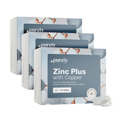 3x Cink Plus, skupaj 180 tablet