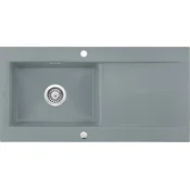Deante Sabor ZCB 3113 Sudopera, 1 korito, 18cm, Keramicka, Siva