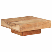 Stolic za kavu 80 x 80 x 28 cm od masivnog bagremovog drva