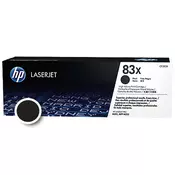 HP toner 83X (CF283X), črn