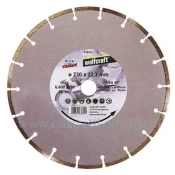 Dijamantska rezna ploca Standard-Universal, segmentna O 125 x 22,23 WOLFCRAFT