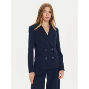 TWINSET Suknjič 242TP2150 Mornarsko modra Regular Fit