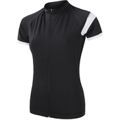 Sensor Cyklo Coolmax Classic dámský dres kr.rukáv celozip true black