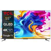 Televizor TCL 55C645/QLED/55/4K HDR/60Hz/GoogleTV/crna