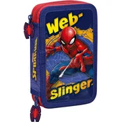 slomart Peresnica Spiderman z dvema predaloma in opremo, rdeče-modra