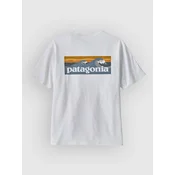 Patagonia Boardshort Logo Pocket Responsibili moška majica fiber white