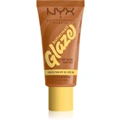 NYX Professional Makeup Buttermelt Glaze Soft Glow Skin Tint SPF30 puder za vse tipe kože 30 ml odtenek 06 Praline Butta