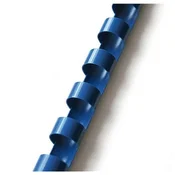 GBC plastične hrbtne strani, 19 mm, modre, 100 kosov