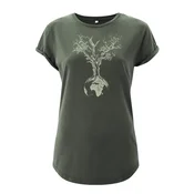 Life-Tree Majica Weltenbaum zelena