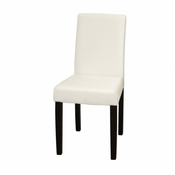 eoshop PRIMA stol bela/rjava 3036