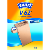 Swirl vrećice za usisavač V62